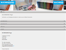 Tablet Screenshot of der-buchbinder.at